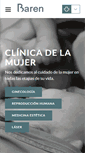 Mobile Screenshot of clinicabaren.es